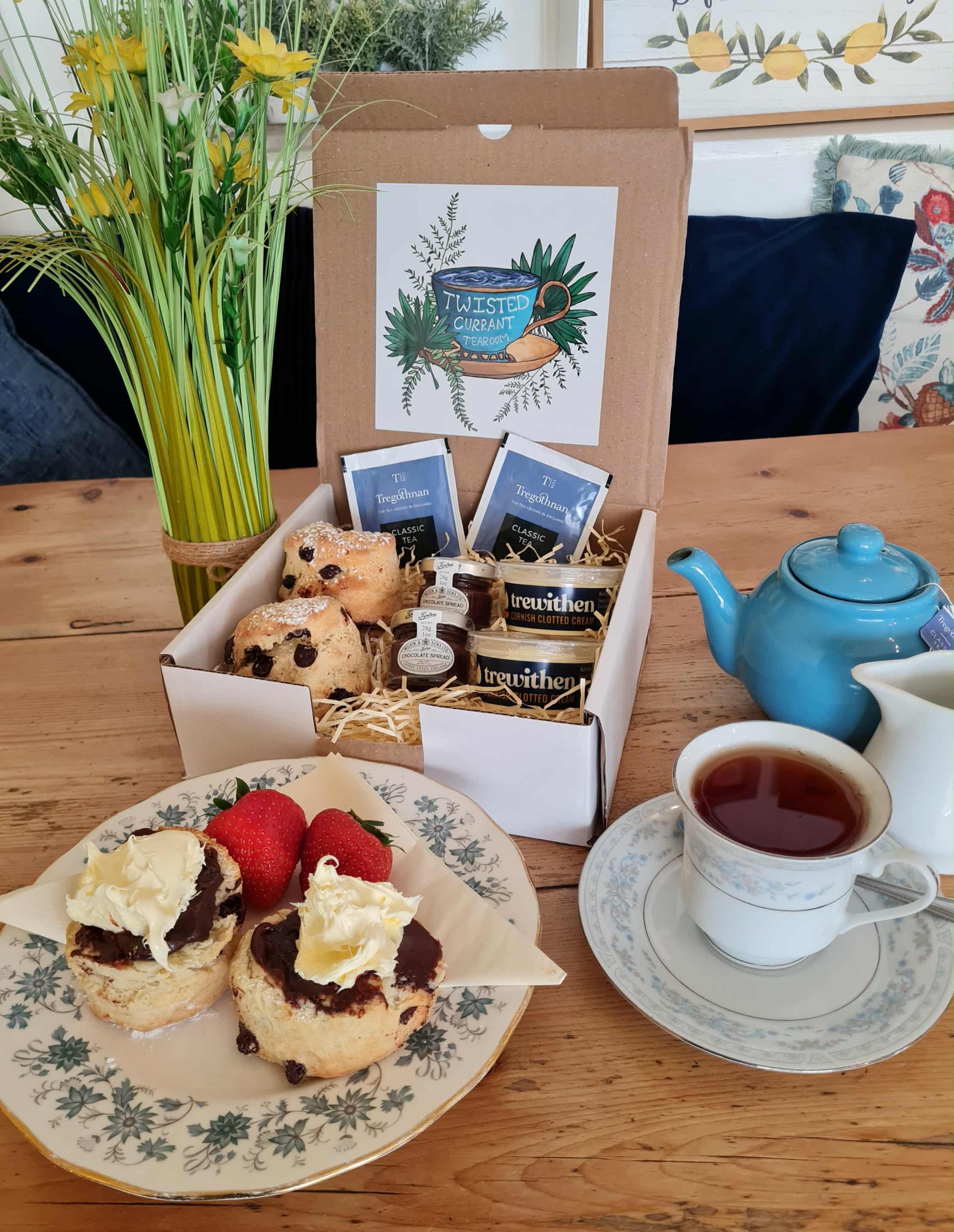 Free From Chocolate Chip Cream Tea