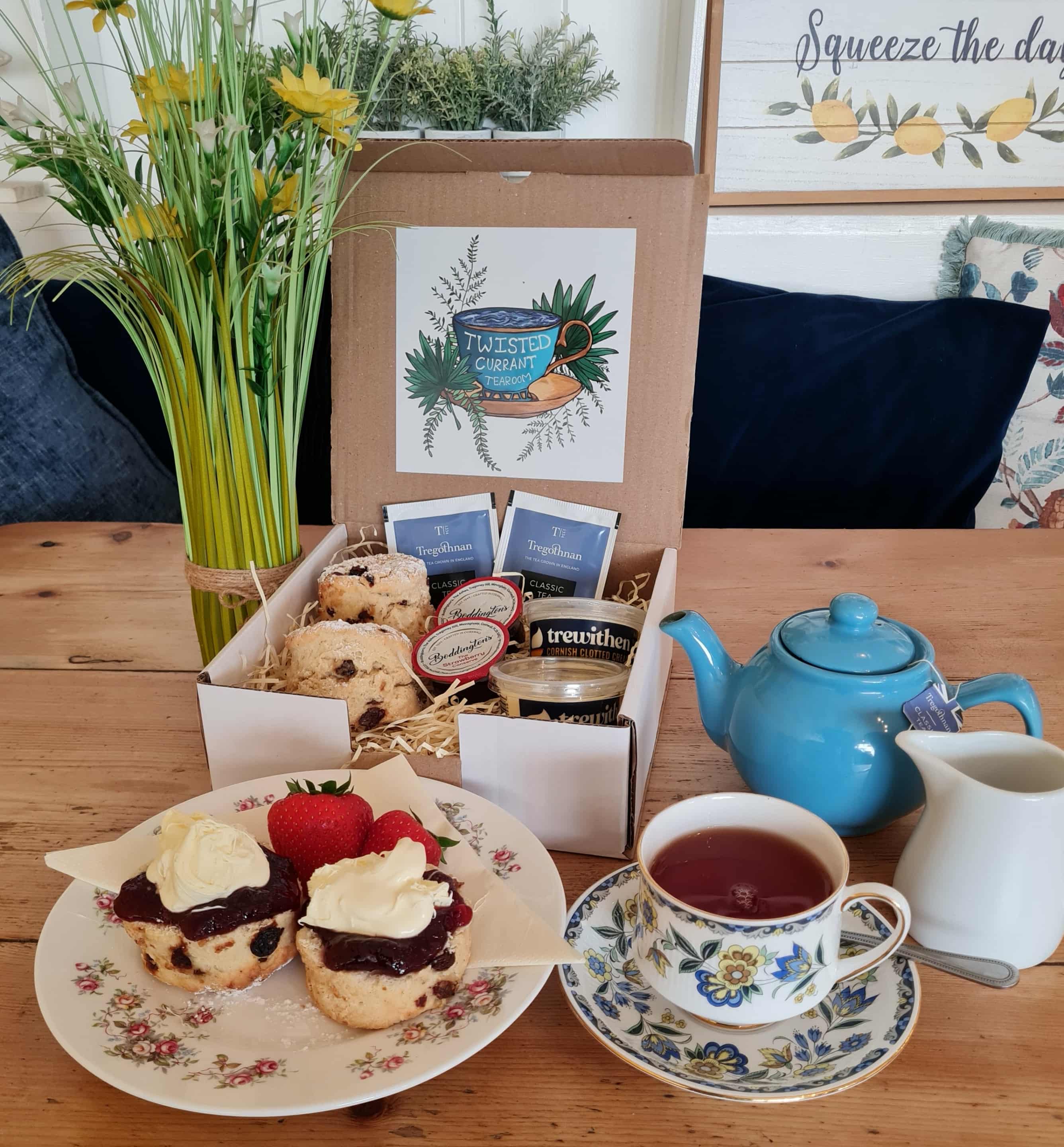 Free From Fruit Cream Tea