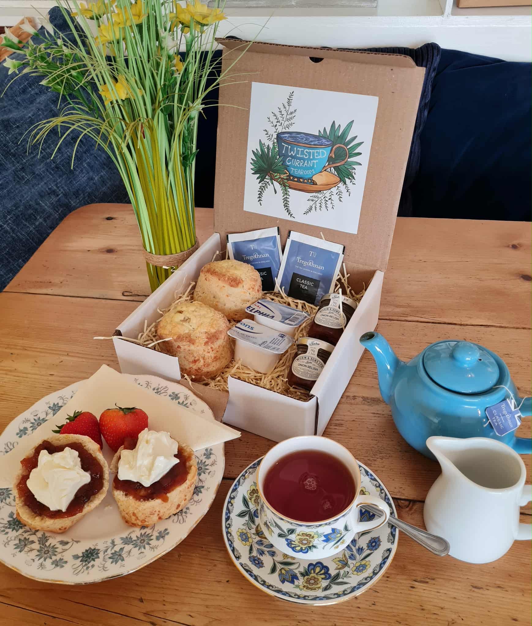 Gentleman's Cream Tea (Cheese)